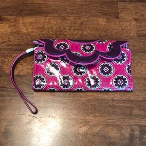 Vera Bradley wristlet wallet